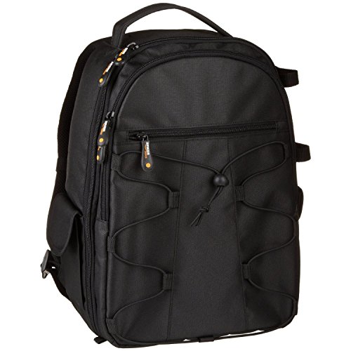 AmazonBasics Backpack for SLR Cameras and Accessories - Black