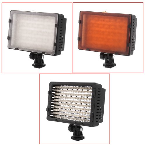 CN 160 LED CN-160 Dimmable Ultra High Power Panel Digital Camera / Camcorder Video Light, LED Light for Canon, Nikon, Pentax, Panasonic,SONY, Samsung and Olympus Digital SLR Cameras - Image 4