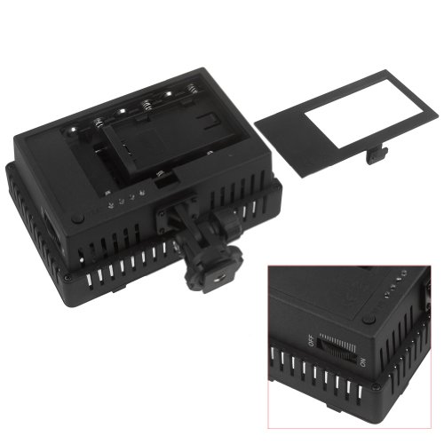 CN 160 LED CN-160 Dimmable Ultra High Power Panel Digital Camera / Camcorder Video Light, LED Light for Canon, Nikon, Pentax, Panasonic,SONY, Samsung and Olympus Digital SLR Cameras - Image 6