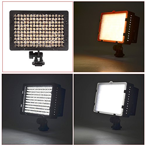 CN 160 LED CN-160 Dimmable Ultra High Power Panel Digital Camera / Camcorder Video Light, LED Light for Canon, Nikon, Pentax, Panasonic,SONY, Samsung and Olympus Digital SLR Cameras - Image 7