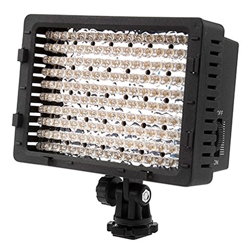 CN 160 LED CN-160 Dimmable Ultra High Power Panel Digital Camera / Camcorder Video Light, LED Light for Canon, Nikon, Pentax, Panasonic,SONY, Samsung and Olympus Digital SLR Cameras