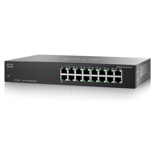 Cisco SF100-16-UK Small Business 100 Series Unmanaged Switch