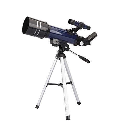 GEERTOP Ultra-Clear High-Quality Astronomical Refractor Telescope With Tripod & Finder Scope, 400X70mm, For Beginner Sky Gazers & Teens