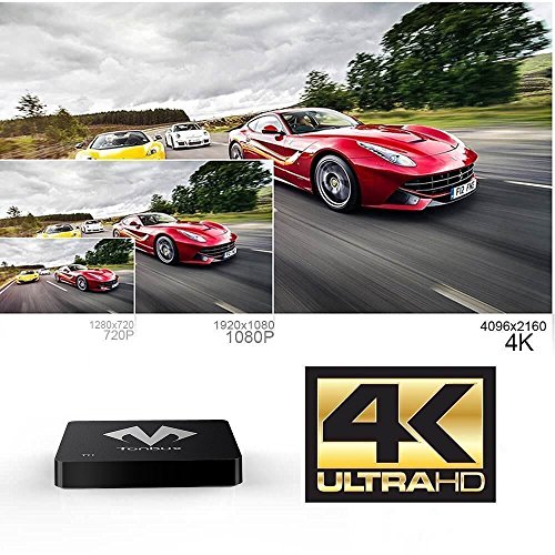 Android TV Box Fully Loaded 4K Ultra HD Android 6.0 Marshmallow OS TV Box Tonbux® T11 Amlogic S905X Quad Core Streaming Media Player DDR3 1GB Memory and 8GB Storage WiFi - Image 6