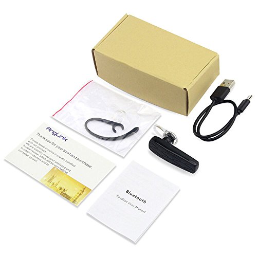 Bluetooth Headset, AngLink Wireless Bluetooth Earpiece with Microphone Mic Noise Cancelling Handsfree In-Ear Headphones Earbuds for Apple iPhone 6/6s/5c/5, Samsung Galaxy, HTC, LG, SONY, PC, Laptop - Image 7